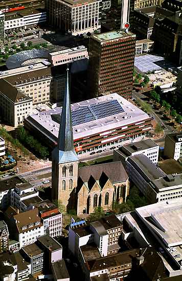 Petrikirche, Sparkasse, Westhellweg Dortmund