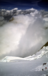 Mont Maudit, Abstieg