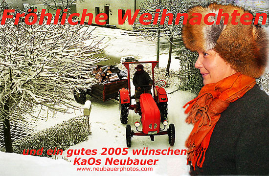 Weihnachtsgrüsse 2005